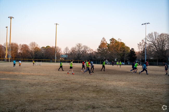 Lion's Park offers Belvedere Park residents an array of practice and playing fields.