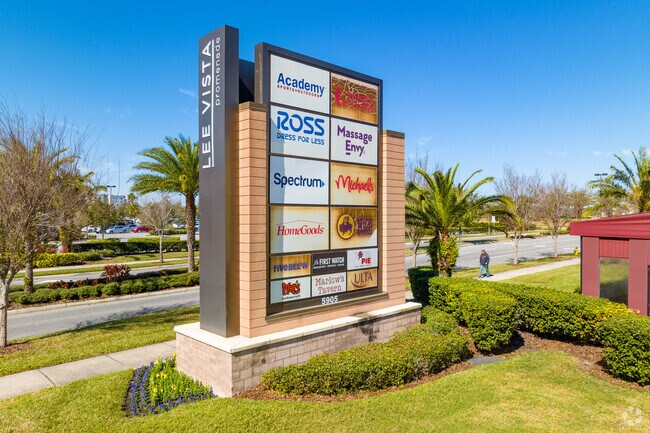 Lee Vista Promenade provides Chickasaw residents with a variety of shopping options.