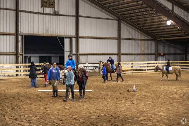 Learn how to ride a horse at Frying Pan Park in Floris.