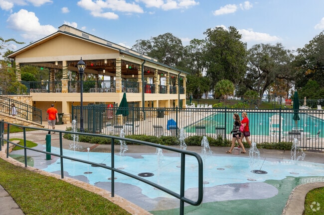 There is a large swimming pool for the community in downtown Green Cove Springs neighborhood.