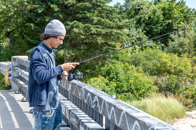 Little River Rd. bridge is a popular place to fish in Cow Yard/Nonquitt.