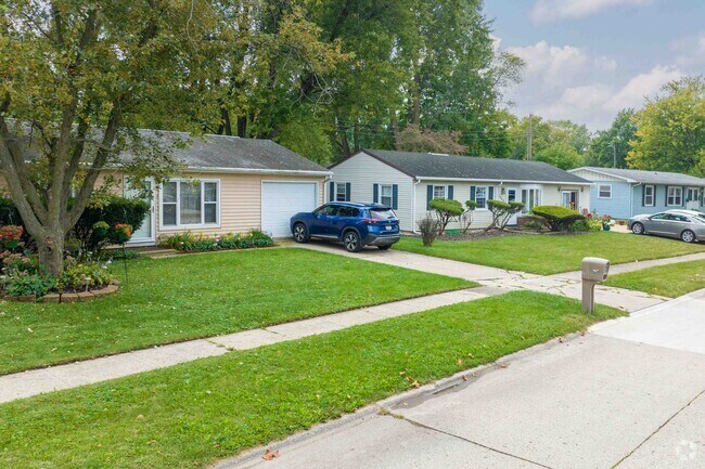 Affordable ranch style homes can be found throughout the Dobbins Downs area.