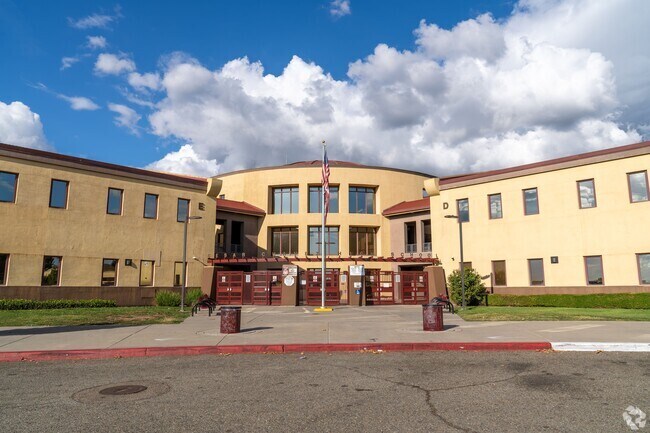 Cesar Chavez High School serves students in the August community.