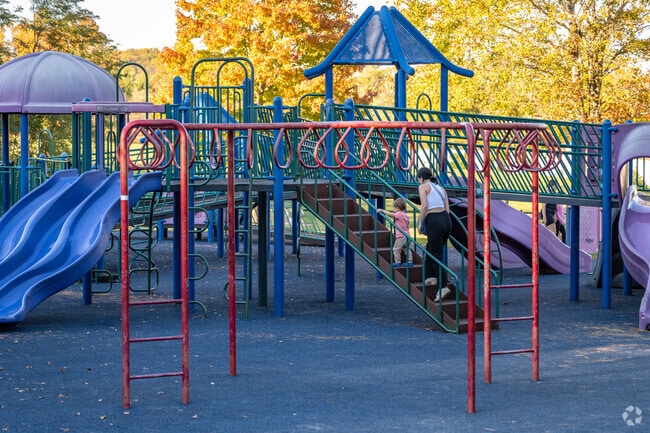 Play on the playground in Oregon Ridge.