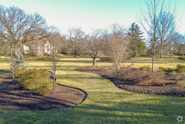 Sherwood Gardens in Guilford offers visitors a serene and tranquil experience.