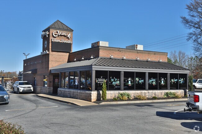 The Clock serves up Piedmont favorites all day.