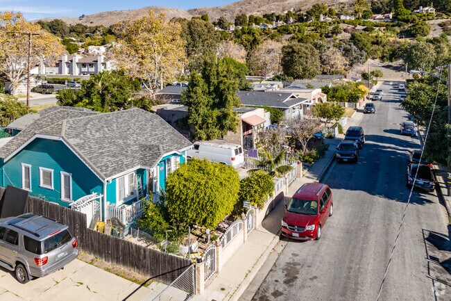 Colorful cottages dot the Westside streets.
