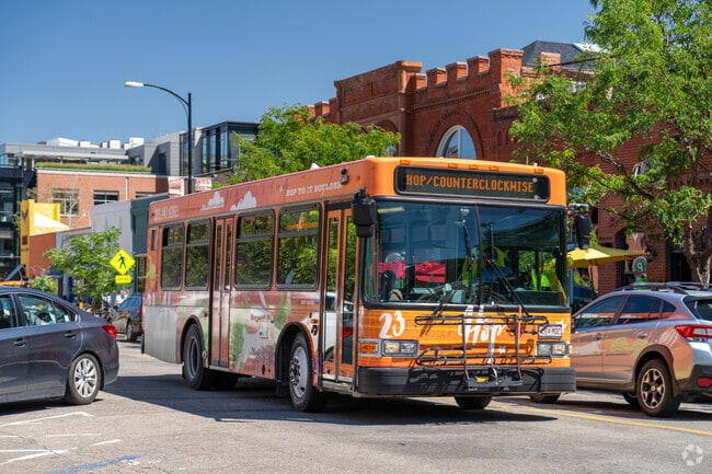 Boulder County Transit offers bus stops in and around Mapleton Hill.
