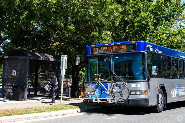 GoDurham provides bus stops throughout the West End neighborhood.