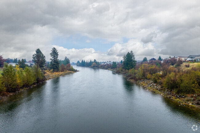 The Spokane river offers lots of outdoor activities to the residents of Greenacres.
