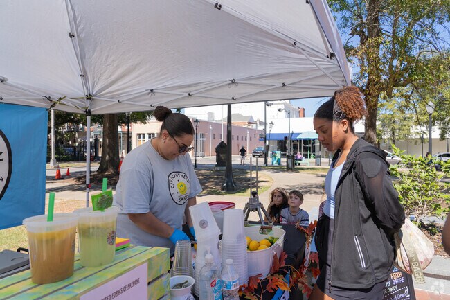 Belmeade residents head to Cathedral Square on weekends to visit the local market.