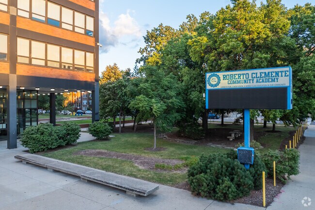 Students from Ukrainian Village can attend Clemente Community Academy High.