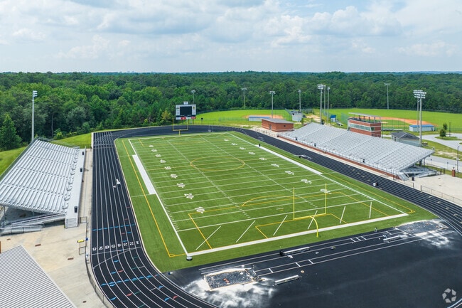 W.J. Keenan High School in Columbia has a great football stadium.