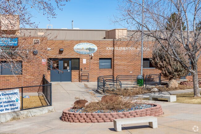 Iowa Elementary School is located in the Rocky Ridge neighborhood of Aurora, CO.