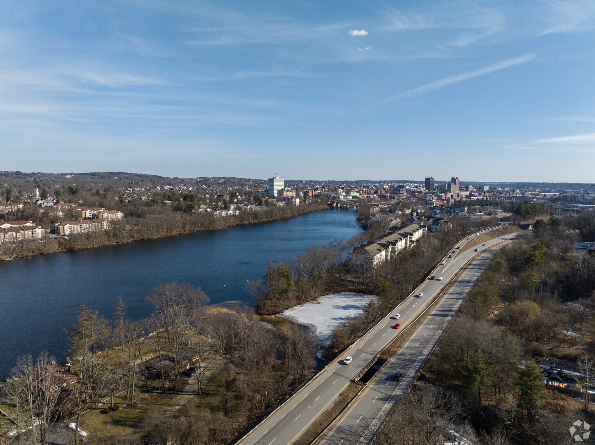 Highway 293 cuts through the city of Manchester offering quick access to points North and South.