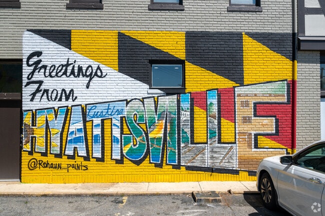 Hyattsville is a City just over the border from DC in Maryland's Prince George's County.