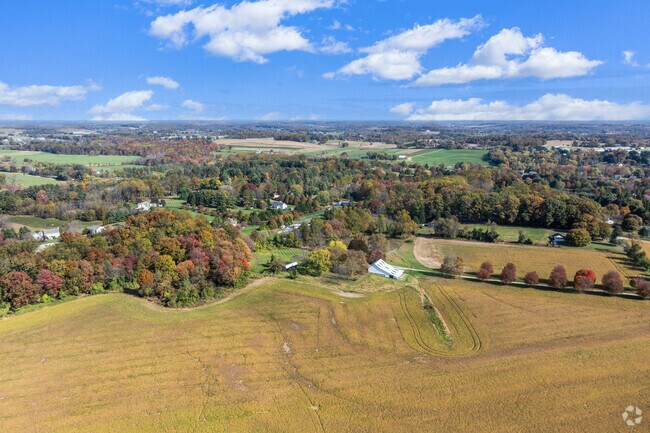 Penn Township features large fields and wooded open spaces.