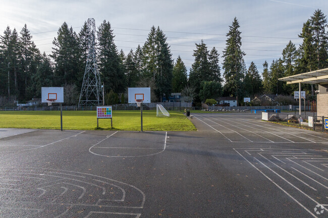 Benjamin Franklin Elementary School play area.