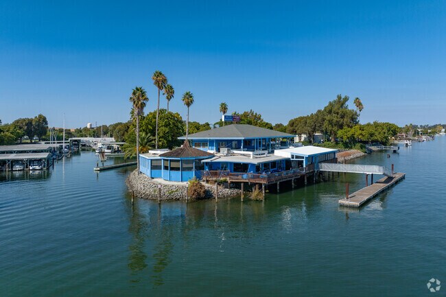 The Point at The Rio Vista Marina offers fine dining to the Rio Vista community.