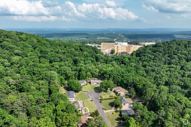 Rolling hills, shade trees and wide streets can be found in Huffman Alabama.