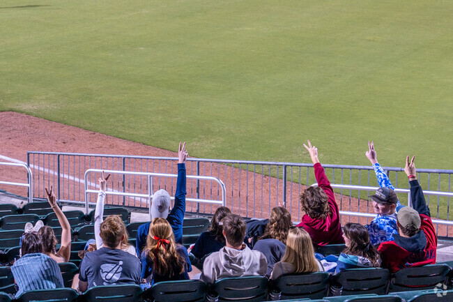 Visit Regions Field near College Hills and cheer on the Baron's.