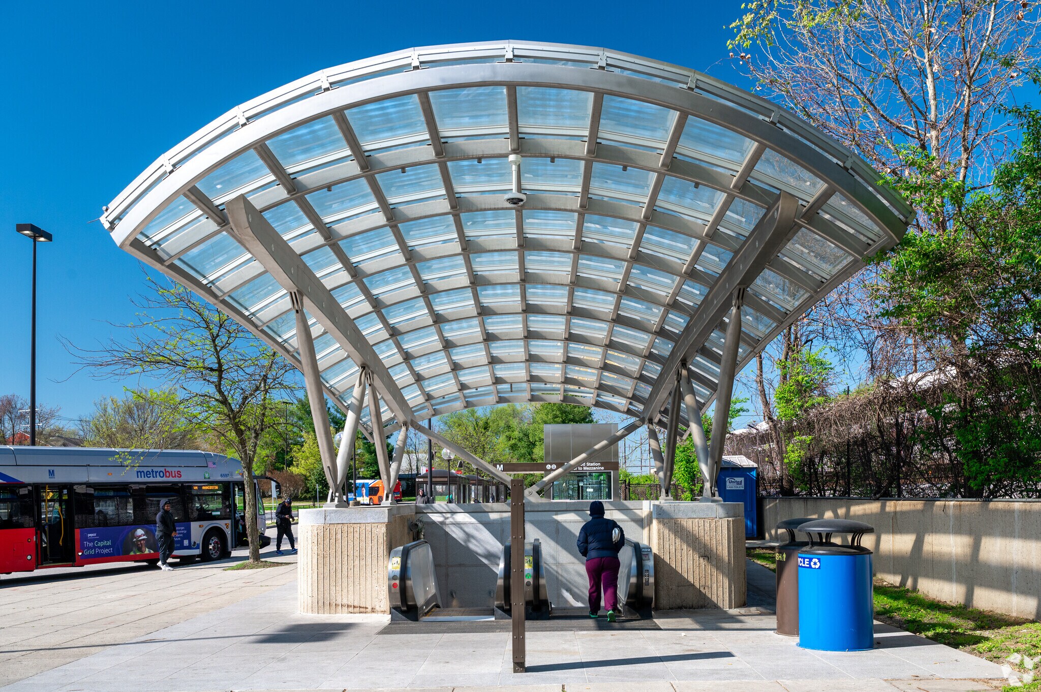 The Deanwood station is Hillwood's closest metro stop, and runs orange line trains east to west.