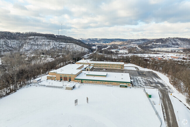 Trafford Middle School is in the hills of Trafford.