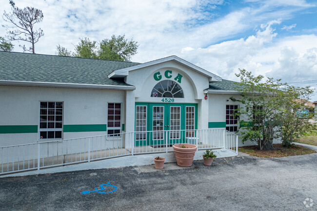 entrance