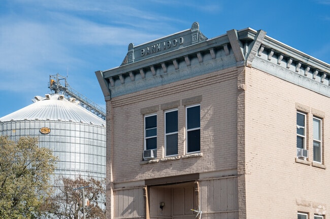 Downtown Wheatfield has many historic buildings, adding to its charm.