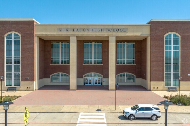 V. R. Eaton High School has a 96% graduation rate in Hurst.