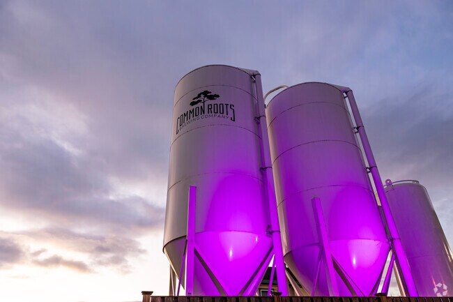 Common Roots Brewing Company is a unique mash-up which fits with Moreau’s overall style.