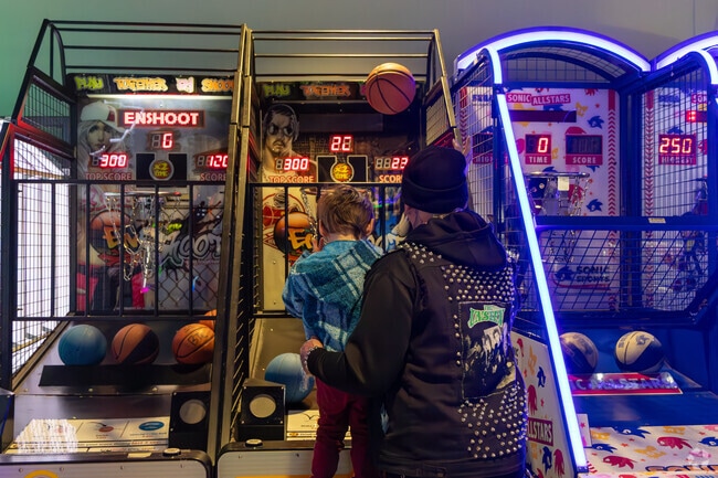 Round1 Bowling has plenty of arcade games for kids and adults in Burbank.