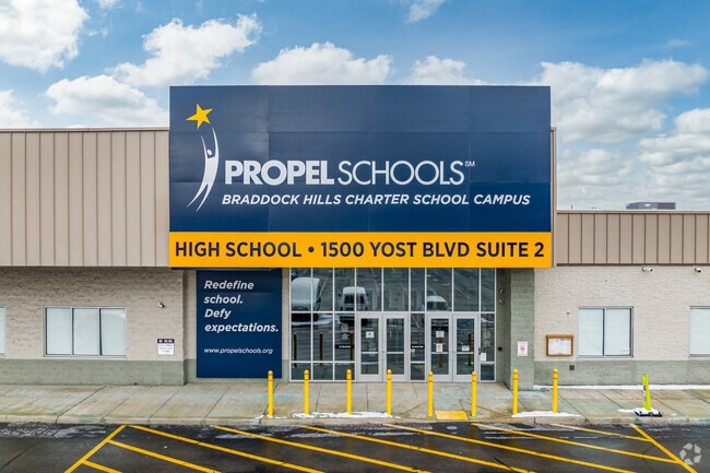 Braddock Hills High School gives students a chance to succeed.