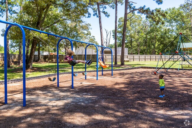 Semmes Municipal Park is a popular spot for families after school.