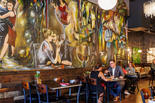 Cellar + Plate is a popular date night spot just outside the Southern Hills neighborhood.