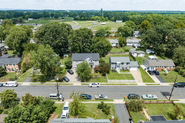 Sudley is mostly residential housing with a selection of modest homes in styles ranging from Colonial to ranch-style.