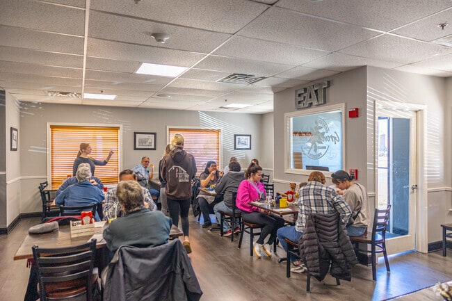 Enjoy comfort food at Groveland Grill, a local favorite.