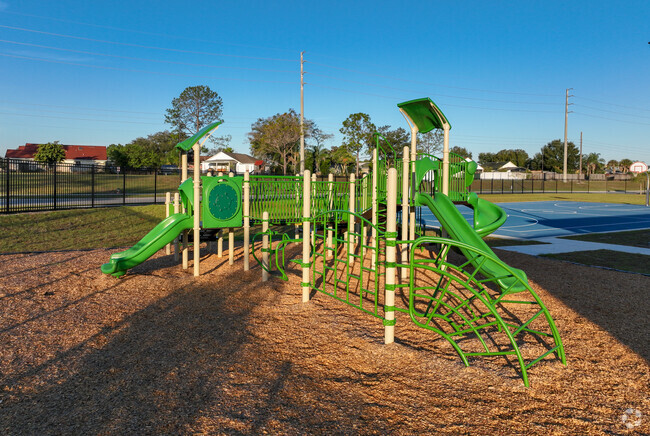 Magnolia School has a play area for it's younger students.