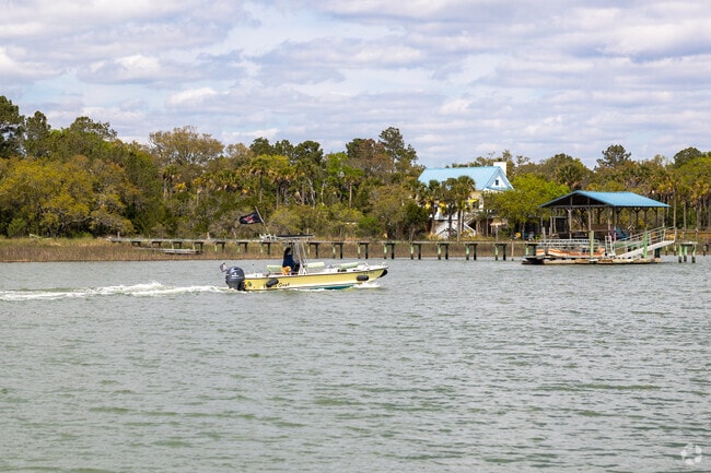 Go boating along one of the many creeks surrounding the Isle of Palms in South Carolina.