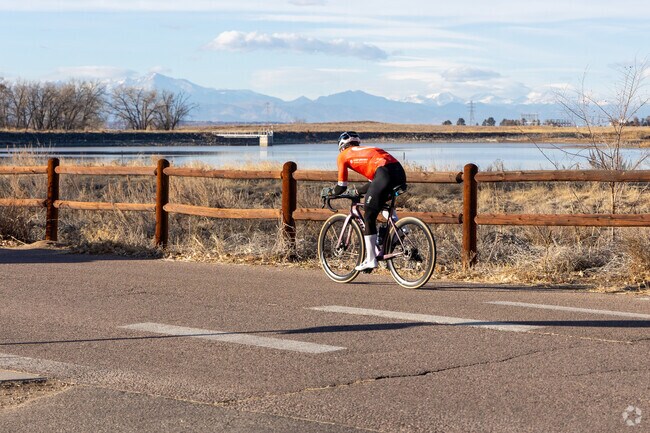 Rocky Mountain Arsenal National Wildlife Refuge is a prime area for bike rides near Monaco.