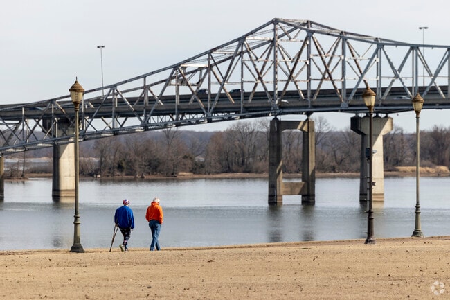 Flint City locals can take a short trip north to downtown Decatur and visit locations like Rhodes Ferry Park.