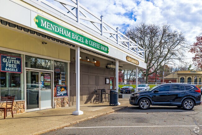 Mendham Plaza is home to several local businesses, including grocery stores and delis.