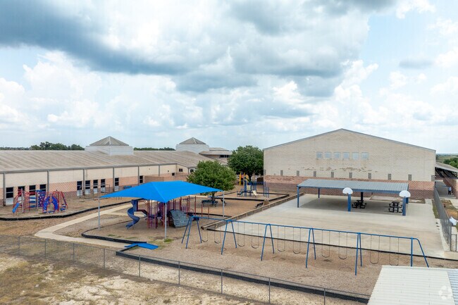 Carson Elementary School has a vast playground to explore.