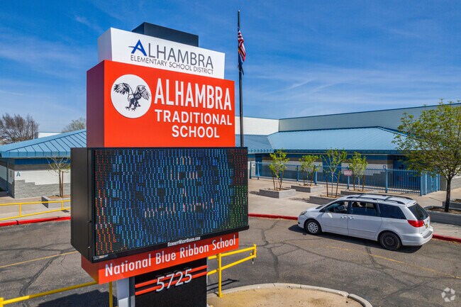 Alhambra Traditional School is a great choice for young students in Grandview, Phoenix, AZ.