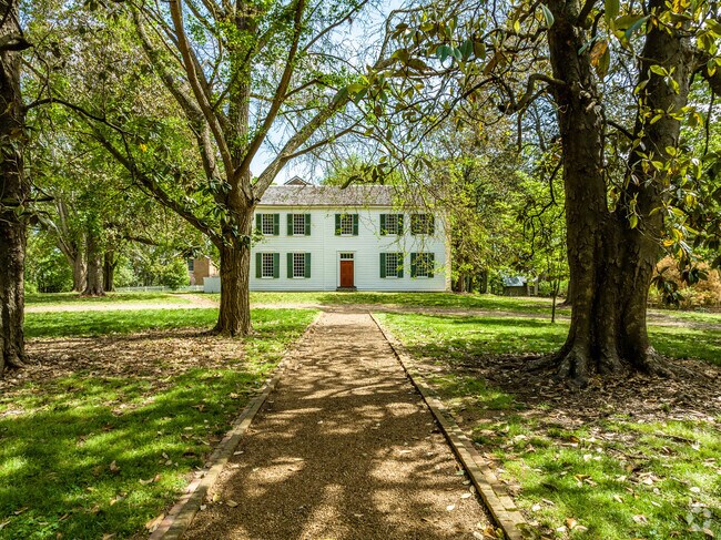 Travelers Rest at a historic plantation in the Crieve Hall neighborhood.