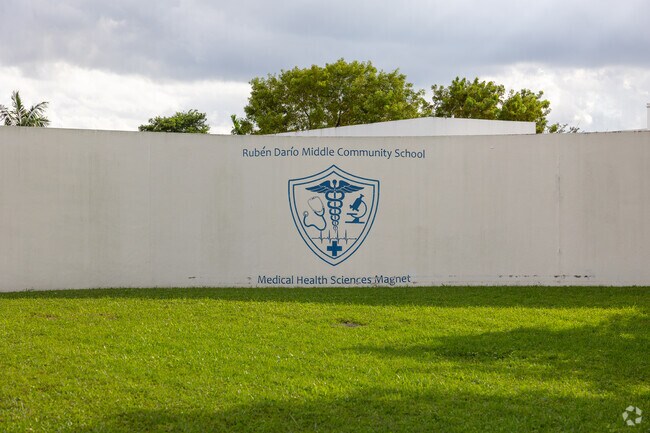 Ruben Dario Middle School is a medical magnet schol in Miami, FL.