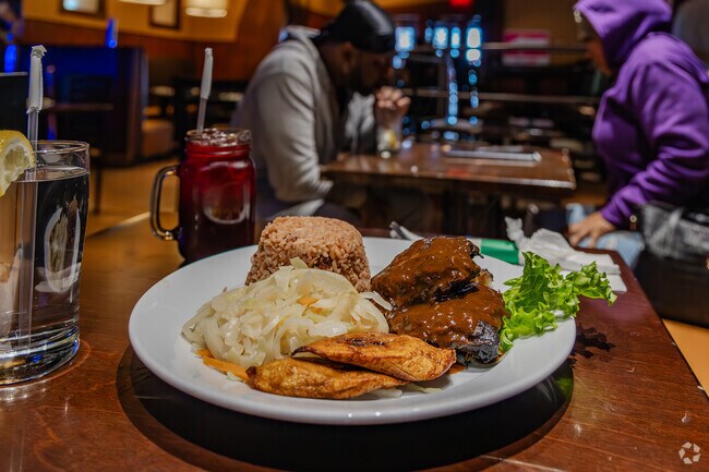 Footprints Jamaican Cafe is a great place for food, fun, and drinks.