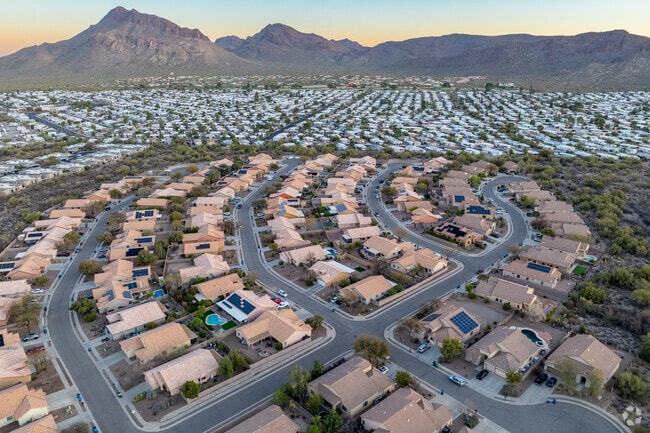 Tucson Estates offers a wide mix of home styles for residents.