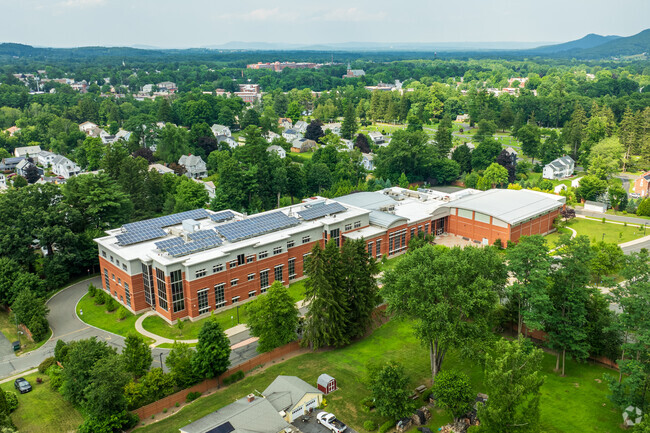 Easthampton High School's total minority enrollment is 25%.