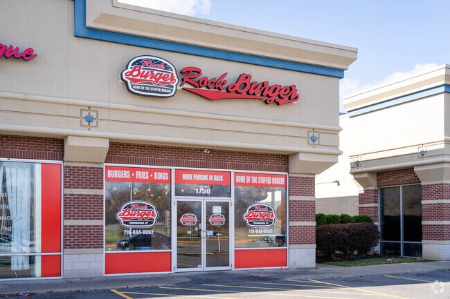 Rock Burger is famous for their stuffed burger.